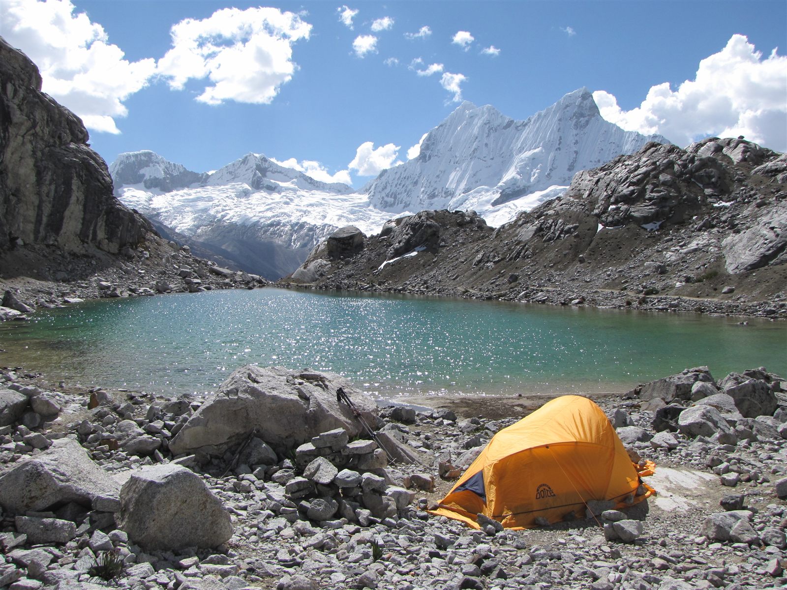 Etapa 1 — Portachuelo y Campamento Morrena Yanapaccha